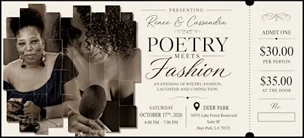 Poetry Meets Fashion
