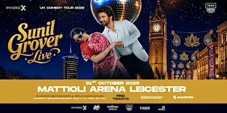 Sunil Grover Live in Leicester - UK Comedy Tour 2026