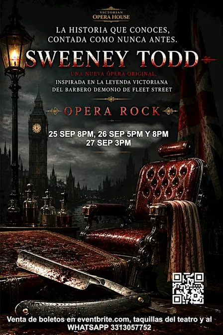 SWEENEY TODD – ÓPERA ROCK