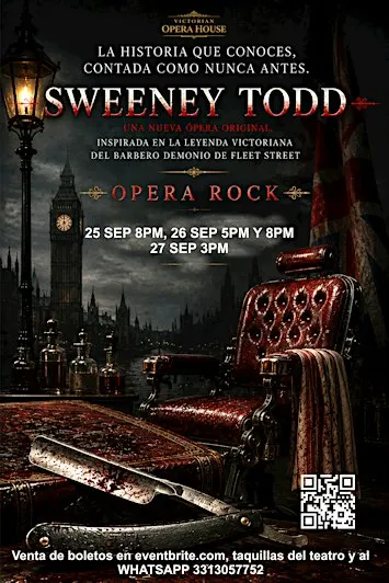 SWEENEY TODD – ÓPERA ROCK