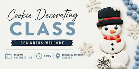 Frosted & Fabulous Cookie Decorating Class