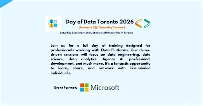 Day of Data Toronto 2026