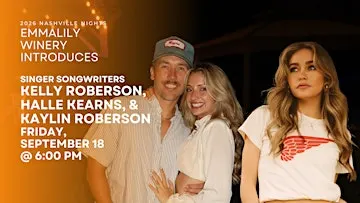 NASHVILLE NIGHTS with Halle Kearns, Kylin Roberson & Kelly Roberson