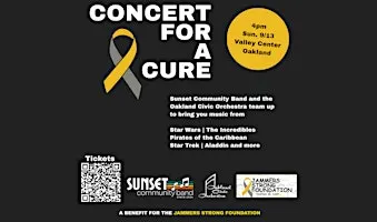 2nd Annual  Concert for a Cure:  A Benefit for Jammers Strong Foundation