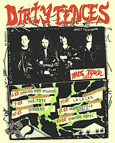 DIRTY FENCES (USA) w/ LAUGHTER, PUBLIC HOUSE + RIPPED