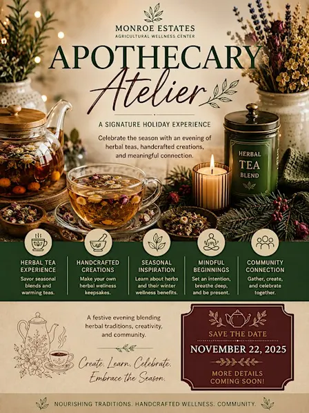 The Holiday Apothecary Atelier