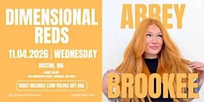 Abbey Brook: Dimensional Reds
