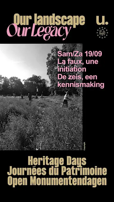 Herritage Days: Kennismaking de zeis // La faux, une initiation
