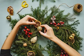Women in Business London | Christmas Wreath Making