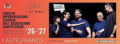 Lezione Prova di Improvvisazione teatrale CASTELFRANCO V.TO - Corsi 2026/27