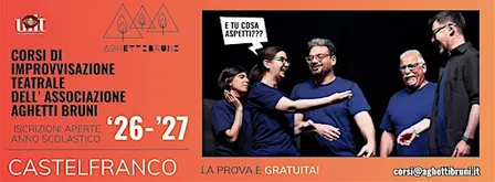 Lezione Prova di Improvvisazione teatrale CASTELFRANCO V.TO - Corsi 2026/27