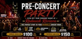 Kick Off Your Concert Night at Redneck Riviera