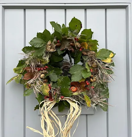 Autumn Wreath Making Workshop, Cheshire