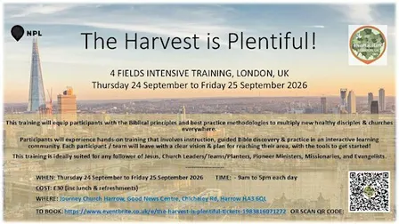 The Harvest is Plentiful
