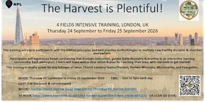 The Harvest is Plentiful