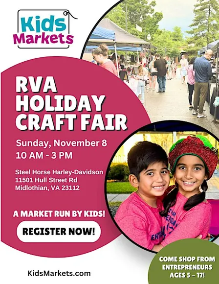 Kids Markets at RVA Holiday Craft Fair