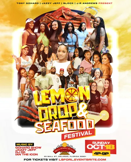 LEMON DROP & SEAFOOD FESTIVAL