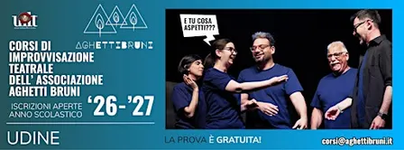 Lezione Prova di Improvvisazione teatrale Udine - Corsi 2026/27