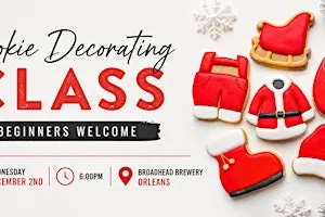 Merry & Iced Cookie Decorating Class