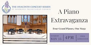 The Hyacinth Series: A Piano Extravaganza