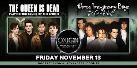 The Queen Is Dead & Three Imaginary Boys: Tributes to The Smiths & The Cure
