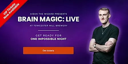 Brain Magic: LIVE @ Towcester Mill Brewery