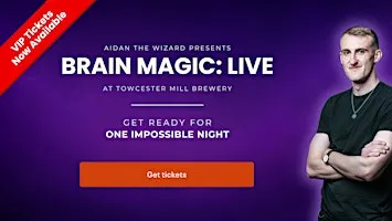 Brain Magic: LIVE @ Towcester Mill Brewery