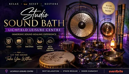 Studio Sound Bath Experience – Relax, Restore & Rebalance