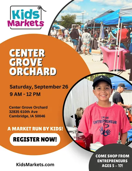 Kids Markets at Center Grove Orchard