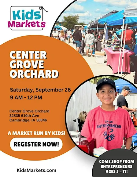 Kids Markets at Center Grove Orchard