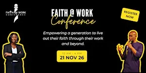 Faith @ Work Conference