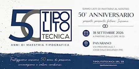 CINQUANT'ANNI DI PASSIONE, IMPEGNO E PERSONE