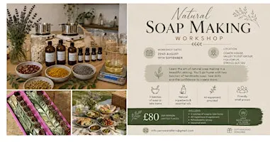 Natural Soap Making Workshop - September