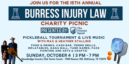 15th Annual Burress Injury Law's Charity Picnic