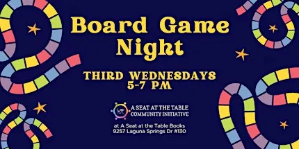 Board Game Night at the Bookstore
