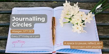 Journalling with Anna – Journalling Circle, Alsager, September