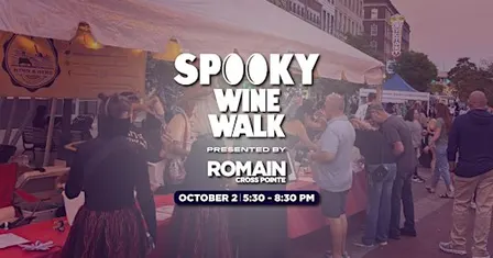 Downtown Evansville Spooky Wine Walk Presented by Romain Cross Pointe