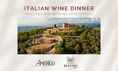 Italian Wine Dinner at Amerigo Cool Springs