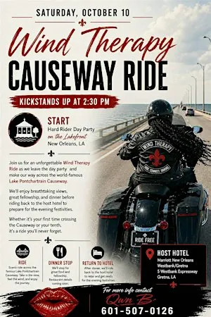 Wind Therapy CauseWay Ride