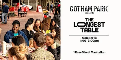 The Longest Table at Gotham Park