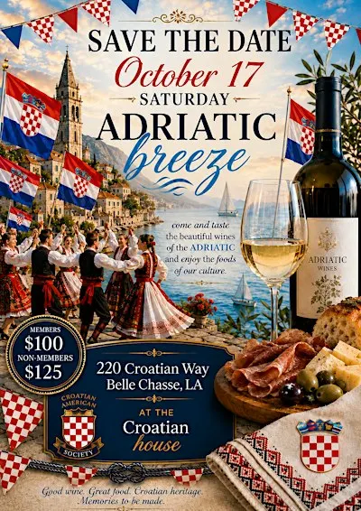 Adriatic Breeze 2026-Croatian Food and Wine Experience