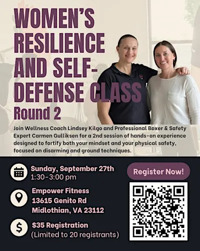 Women's Resilience and Self-Defense Class - Round 2
