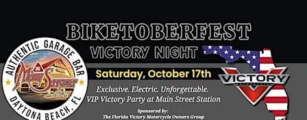 Annual Victory Motorcycle Owners Group Party at Main Street Station