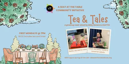 Tea & Tales: A Grownup Read-Aloud