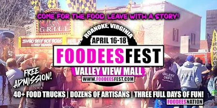 FOODEESFEST Roanoke, VA (40+ food trucks and craft vendors!)