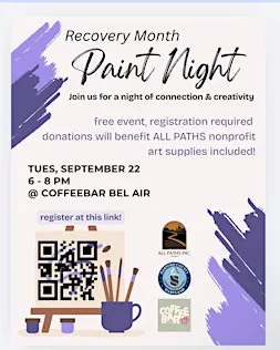Recovery Month Paint Night III