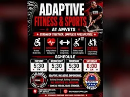 Adaptive Fitness & Sports - Big Tire Bootcamp at AMVETS Hawaii