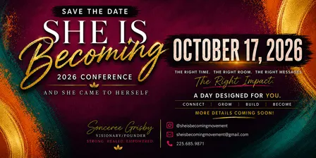 She Is Becoming Conference 2026