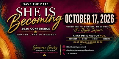 She Is Becoming Conference 2026