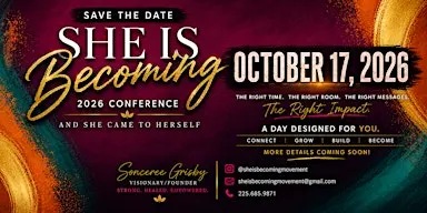 She Is Becoming Conference 2026